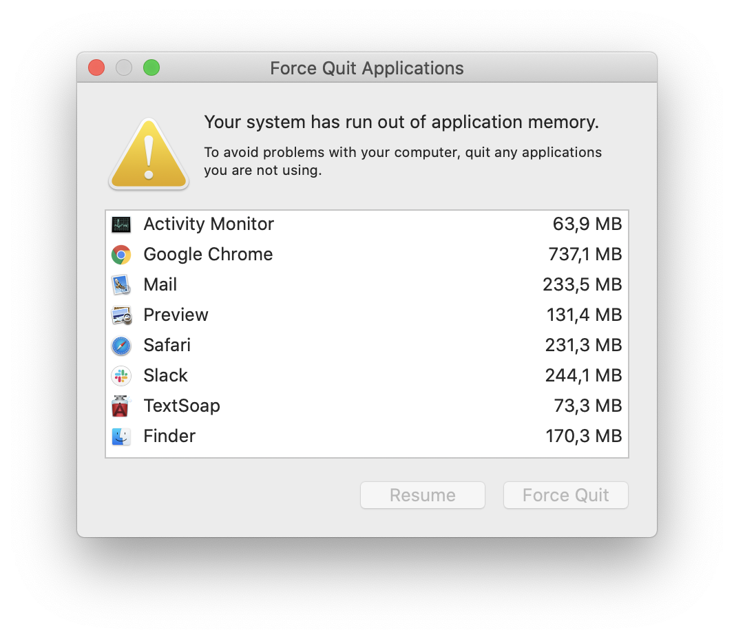 How To Reduce App Memory On Mac